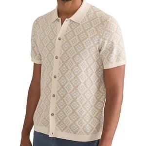 Marine Layer Wyatt Sweater Button Down - Size Medium